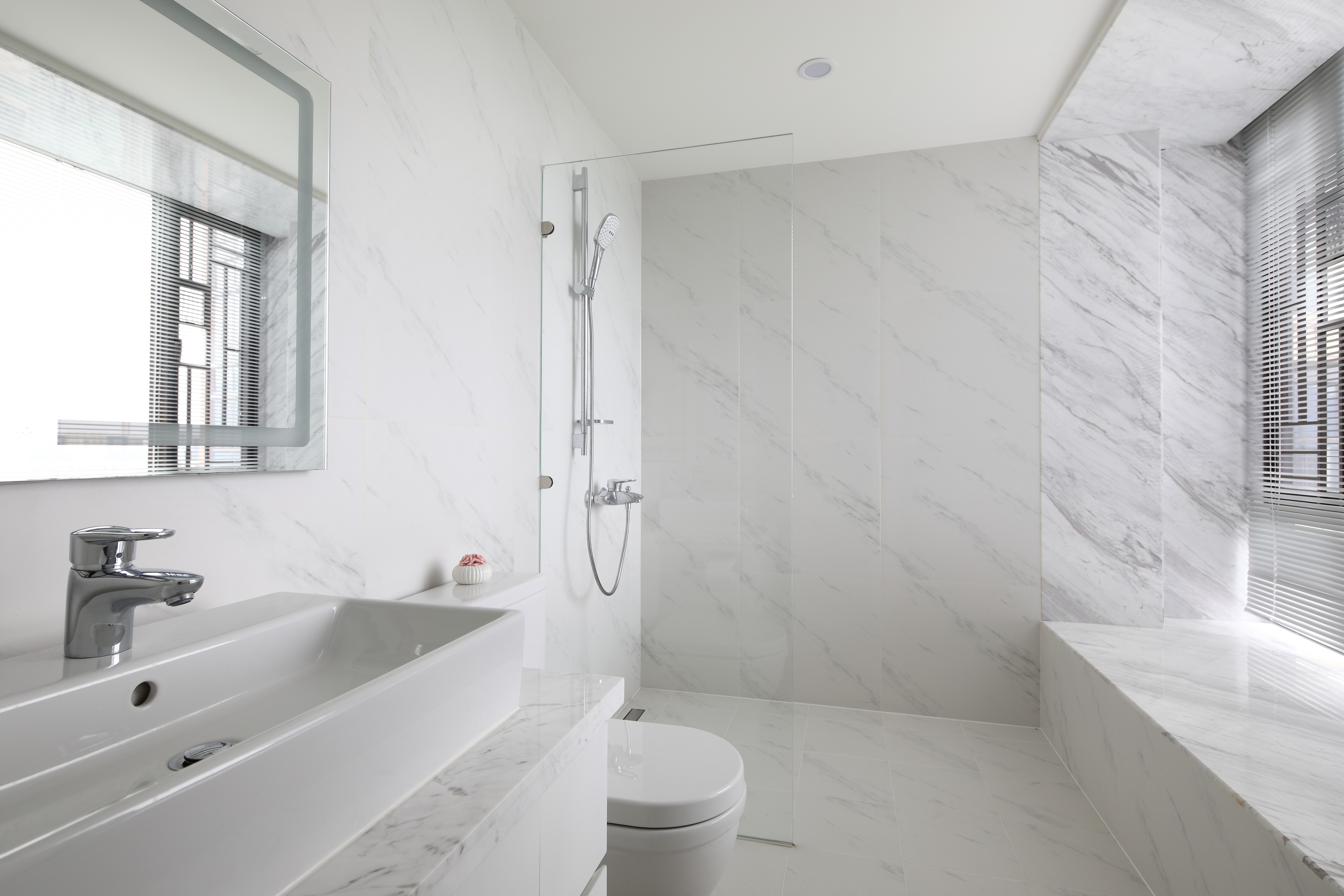 深圳口山设计：星河银湖谷现代极简，一整面墙太帅了！-14