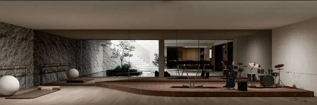 1200㎡三代同堂的微型度假酒店之家-7