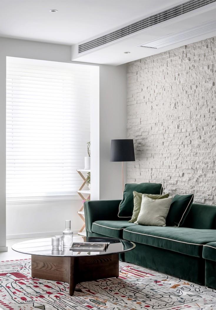 红房子开放式家居设计,自然元素打造复古质感-4