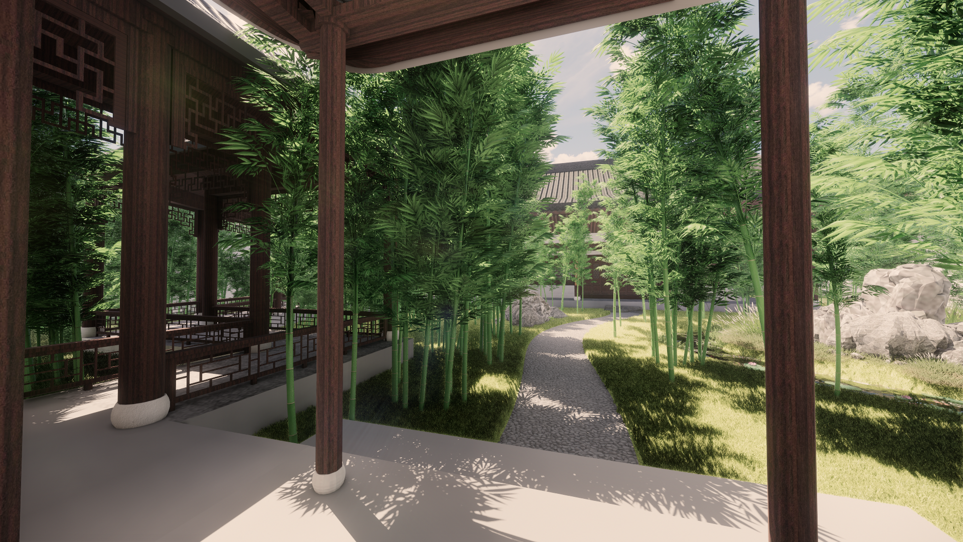 林黛玉潇湘馆场景复原-6