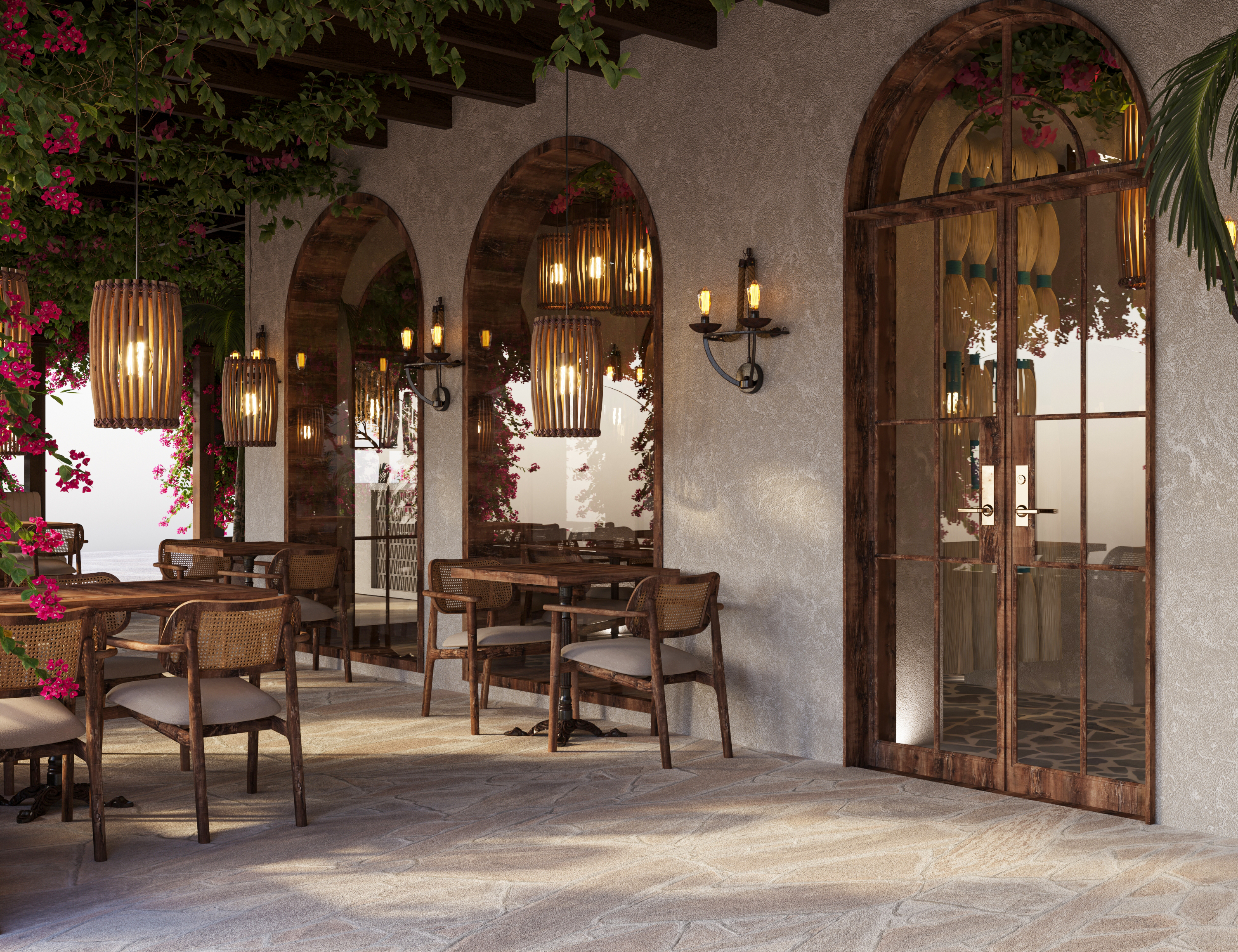 ATHENA GREEK TAVERNA 餐厅设计丨埃及丨GRAFFITI INTERIOR DESIGN-14