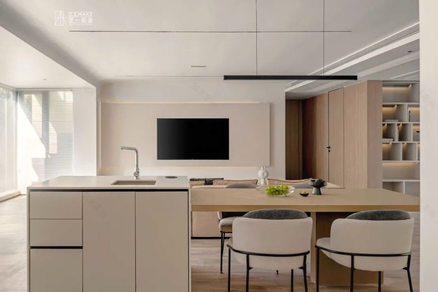 极简自然的居家空间丨空一築造-51