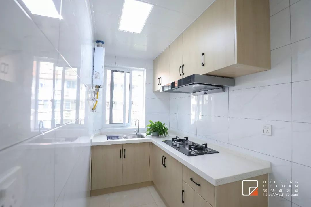 无锡沁园新村 60㎡老房爆改婚房,一室变两室,现代简约设计超赞!-62