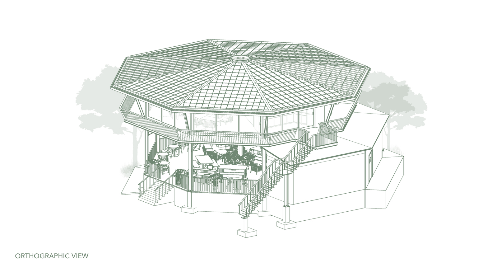 印度尼西亚八角形餐厅和工作建筑丨斯蒂尔特工作室-27