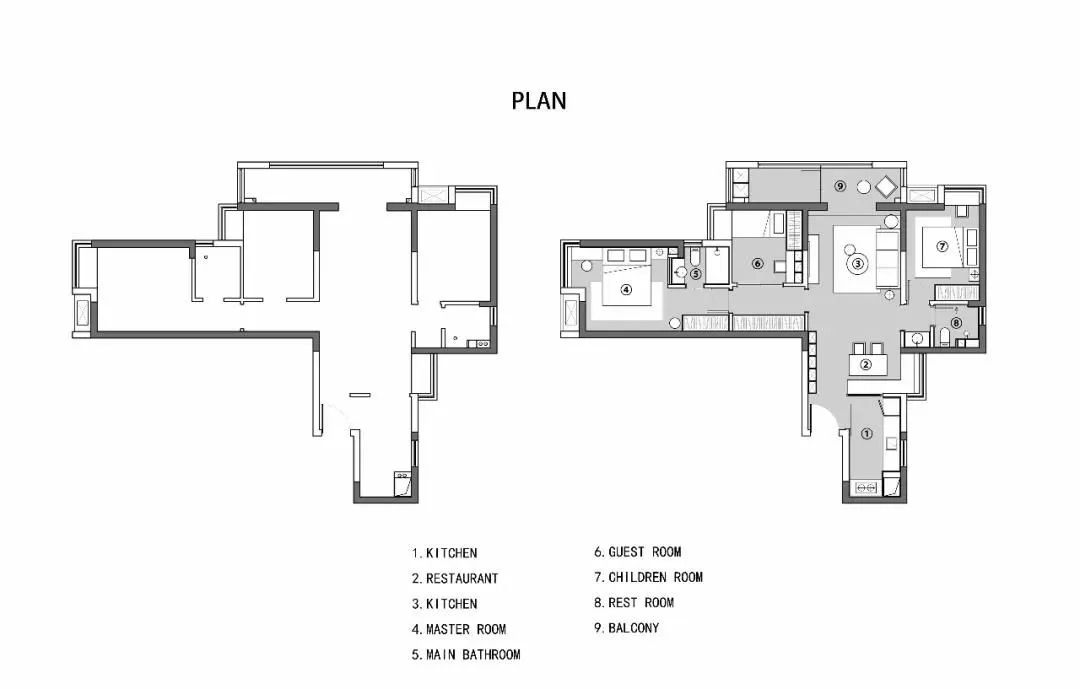 现代简约风住宅，精装房爆改，空间最大化利用  有宅设计-2