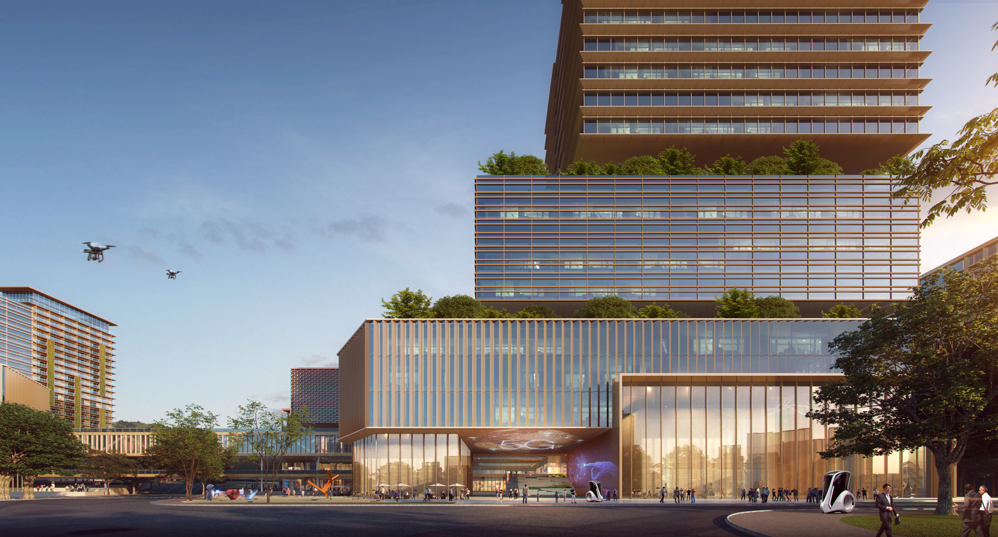 深圳建筑产业生态智谷总部基地一期城市设计与建筑设计总承包国际招标丨中国深圳丨艾奕康设计与咨询（深圳）等多家联合体单位-96