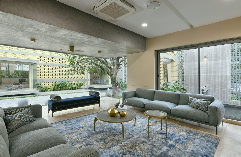 砖面具的房子 · 印度 Hyderabad 的退休住宅设计丨Baba Sashank,Vindhya Guduru-26