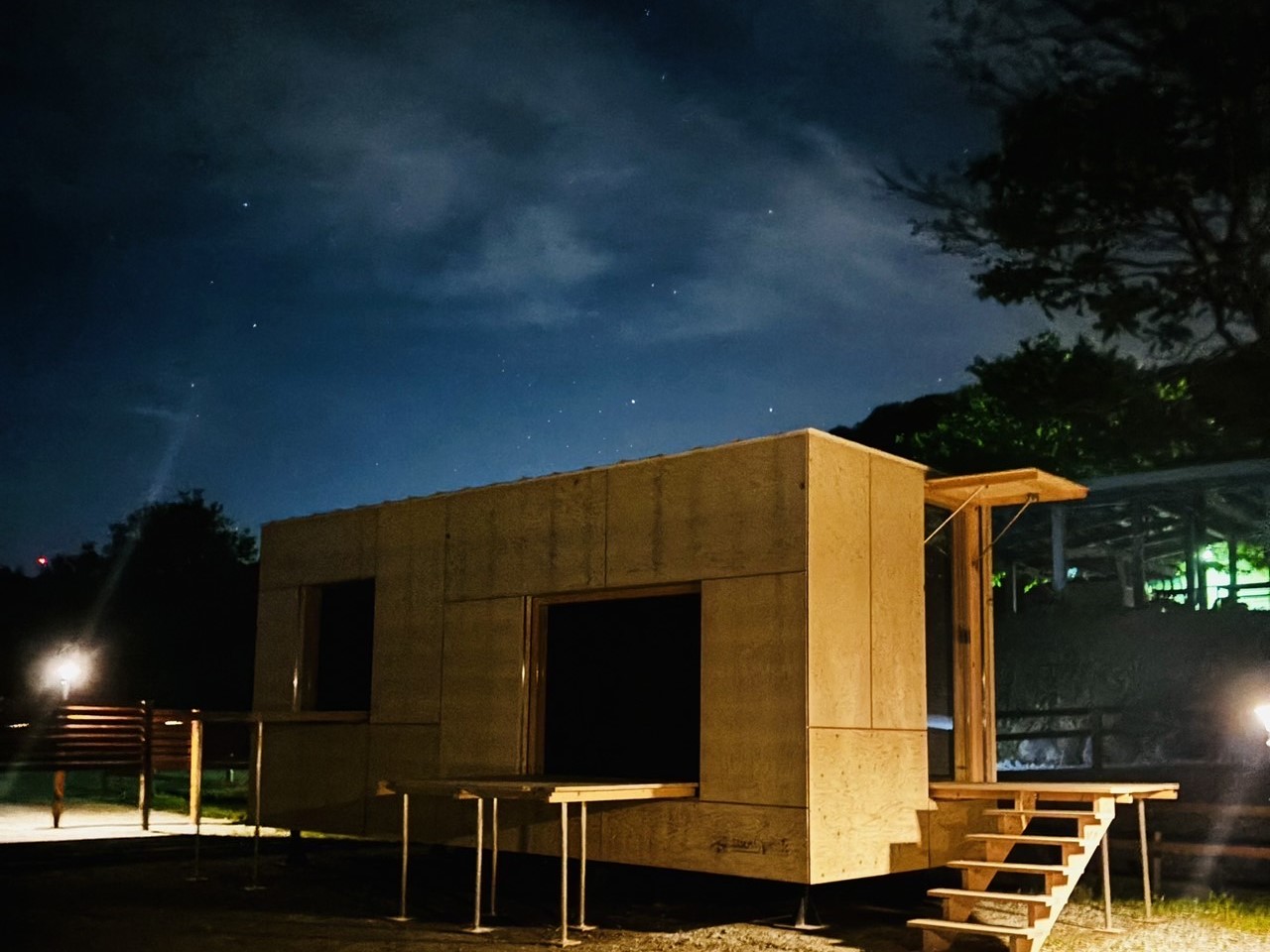 山形县南阳市“南阳DEたけはららキャンプジョー”露营地丨中国南阳丨隈研吾-1