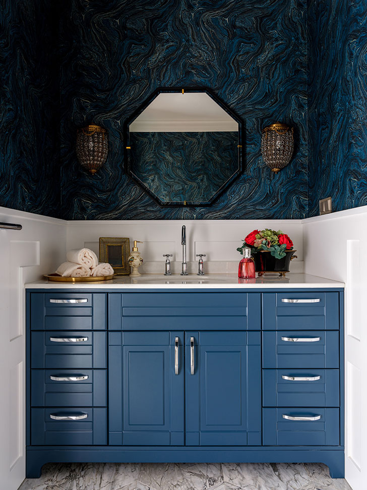 莫斯科郊区多彩私宅设计-22