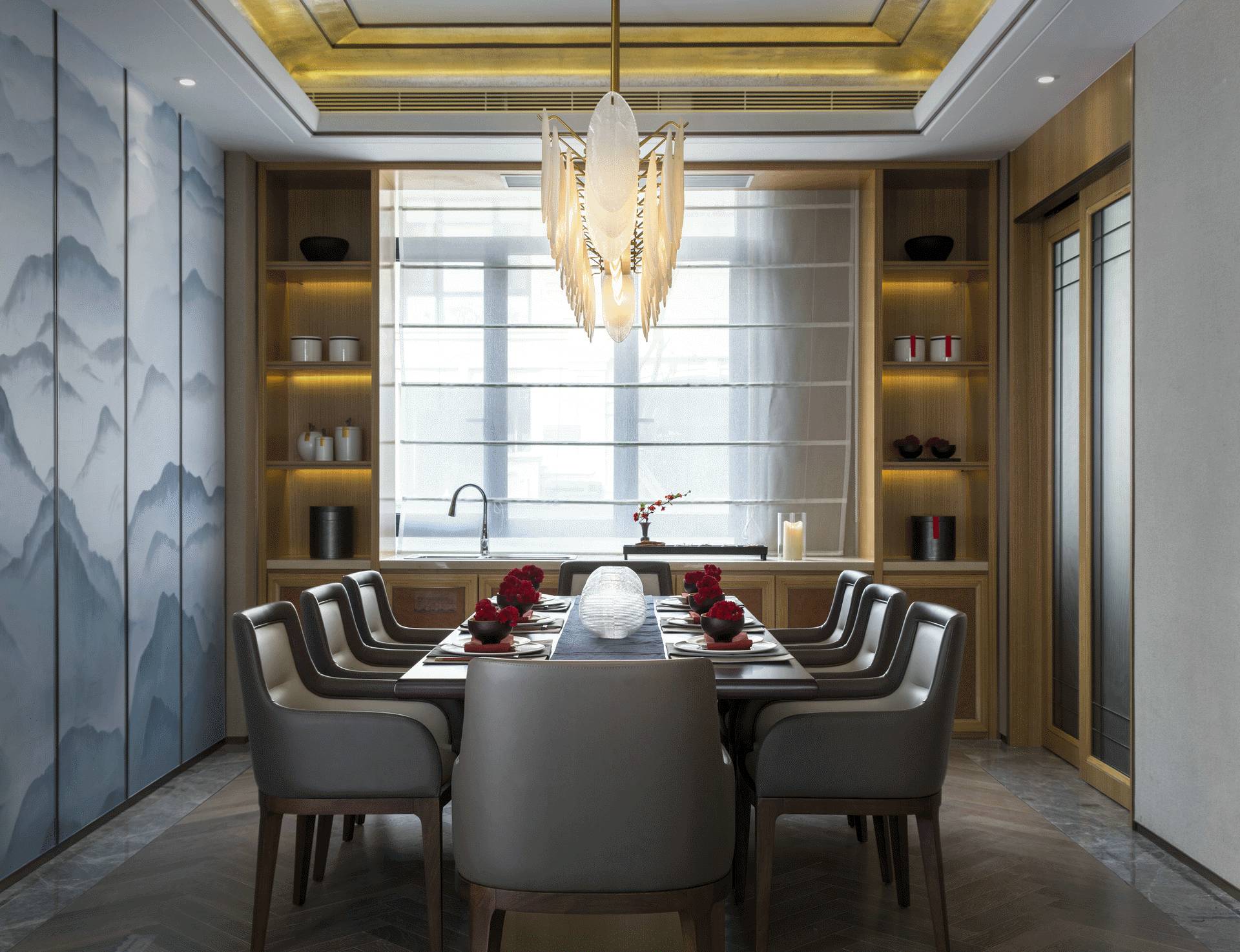 金茂•佛山绿岛湖项目示范区别墅样板房  PINKI品伊创意机构-23