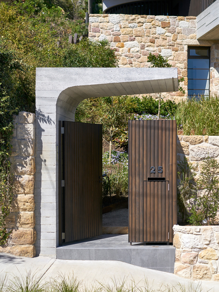 岩石与书的共生,悉尼港边的六度分隔度住宅(The Books House)-54