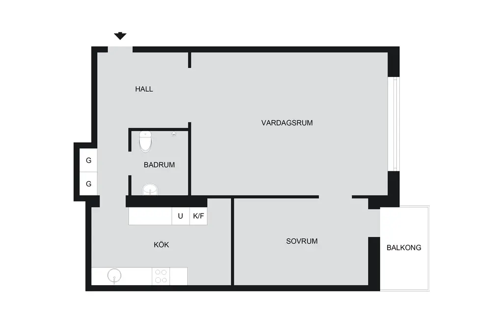 清新自然的 42m2 一室公寓设计-25