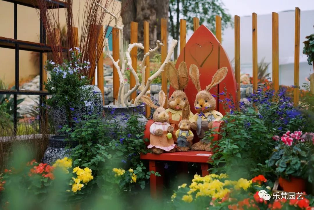 乐梵园艺打造成都花木博览会快闪花园,惊艳全场-29