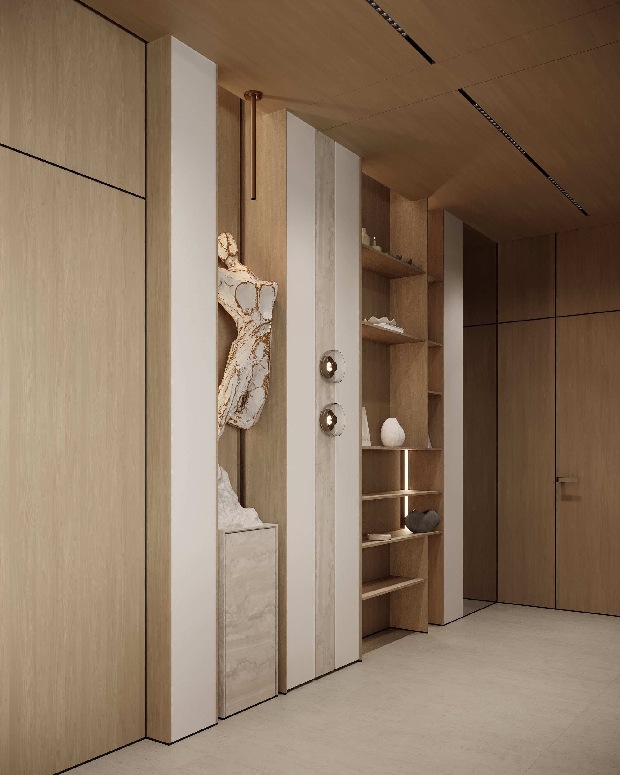 客厅设计丨阿联酋迪拜-21