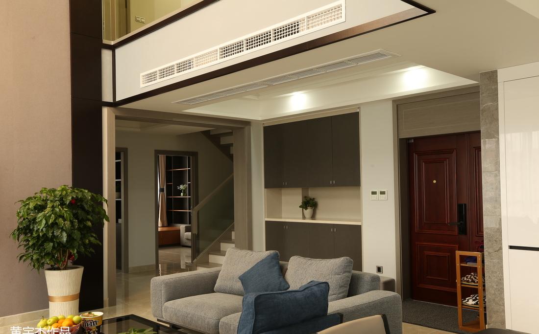 新塘现代实景家居,黑白灰诠释时尚潮流-42