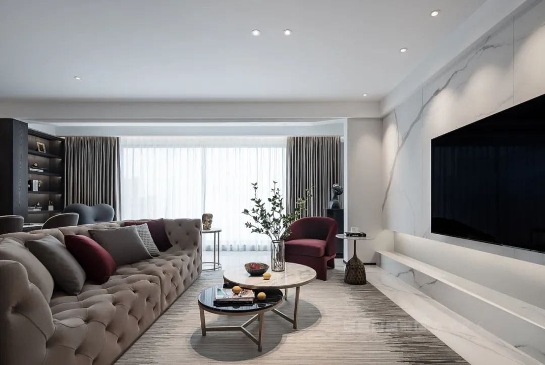 240㎡现代风格装修实拍，自在于形，雅蓄于心！-27