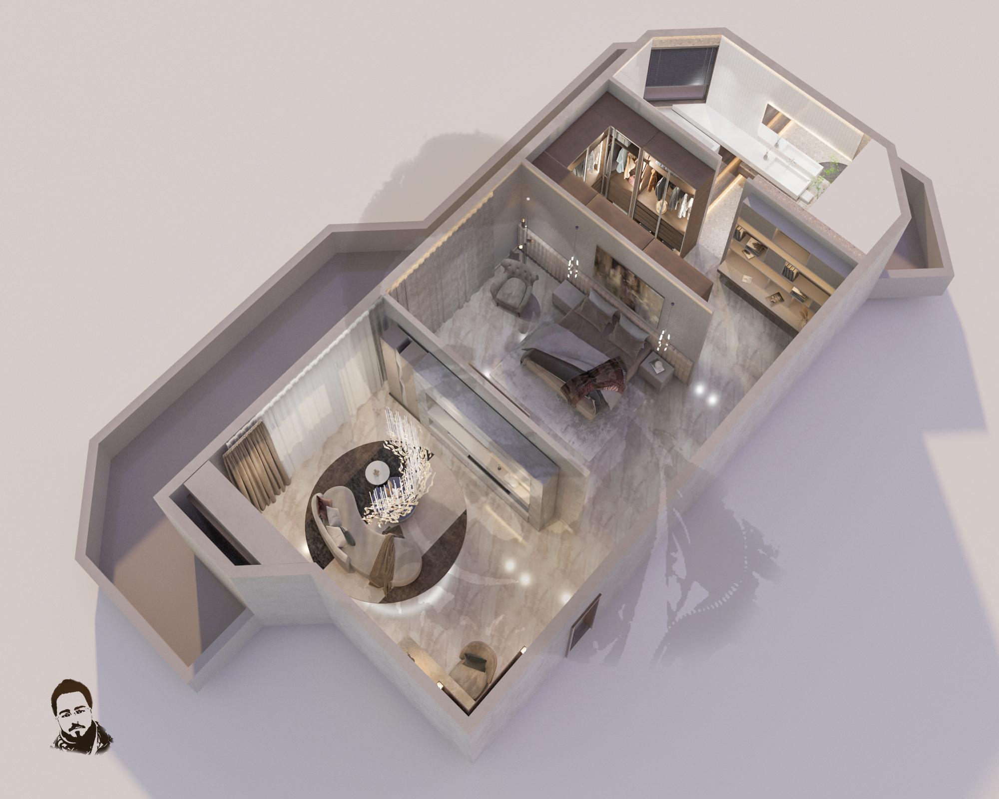 UAE 酒店套房设计丨阿联酋-9