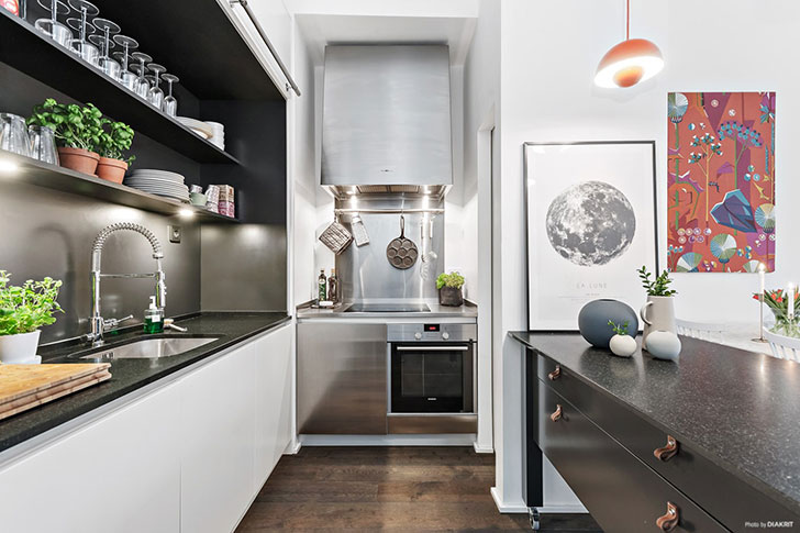 斯德哥尔摩旧工厂变身现代宽敞公寓-8