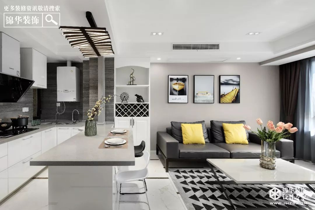 穿越四季的现代简约爱巢-41