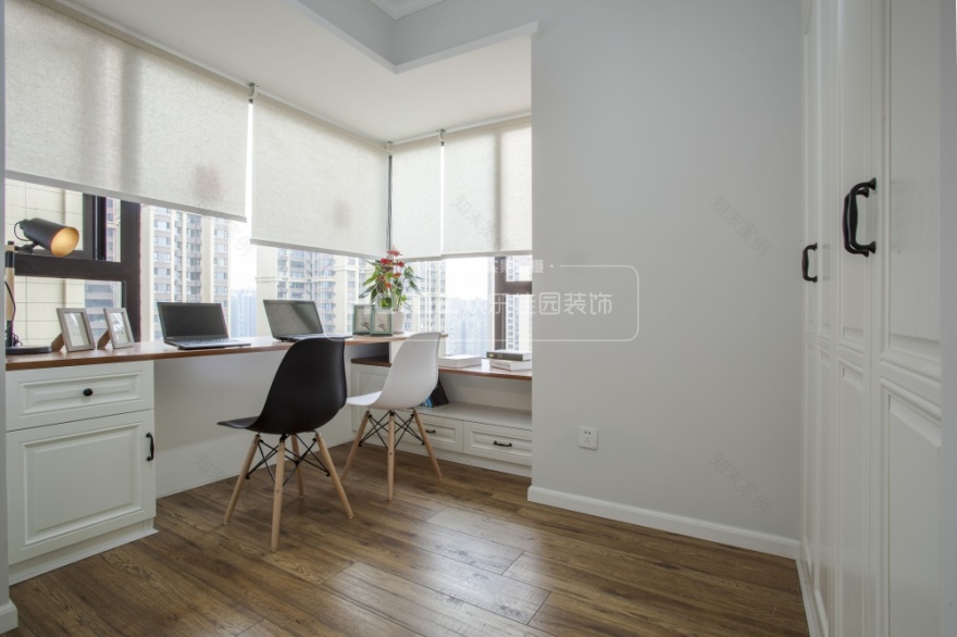 成都中粮锦云混搭风三室一厅,简约实用,空间改造巧妙-36