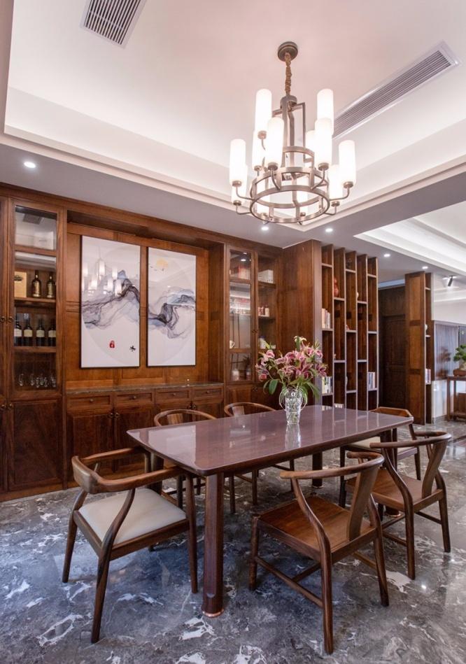 浩天_小萌牛 180 平中式居所 | 古韵简约,生活情趣满溢-14