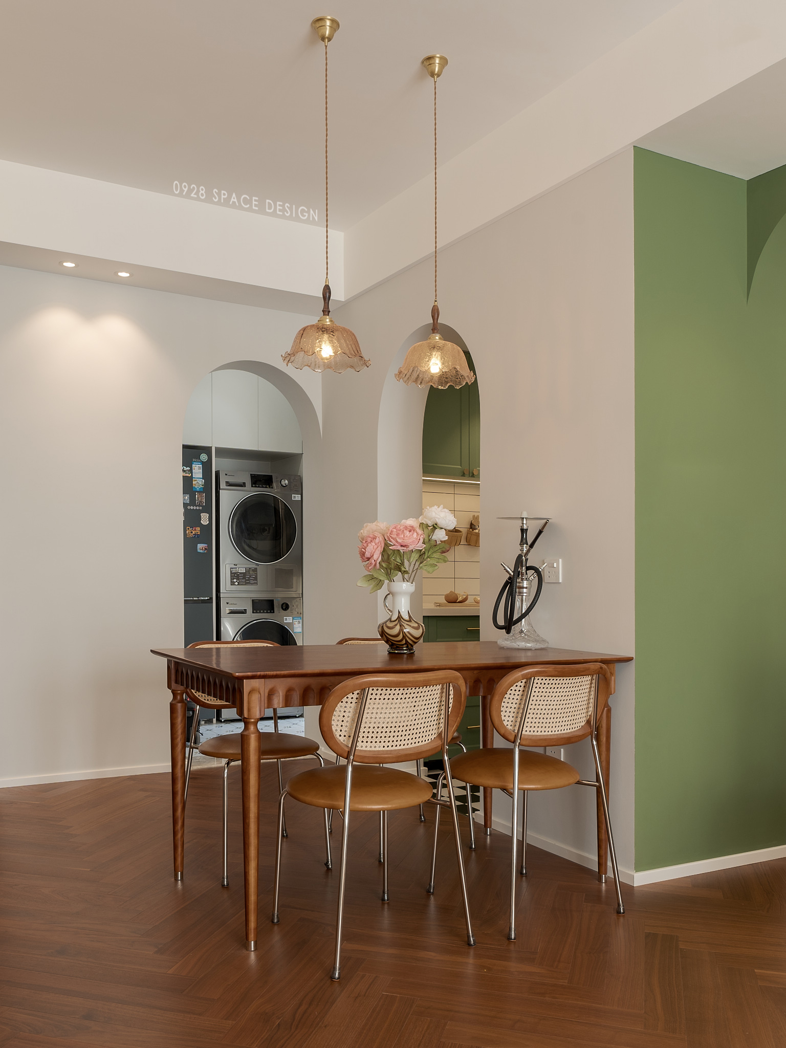 复古风住宅设计-27