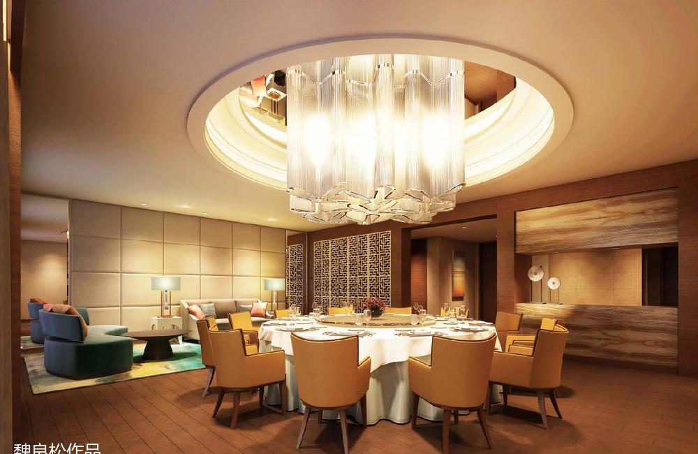 广东五星酒店餐饮客房区域设计概念解析-6