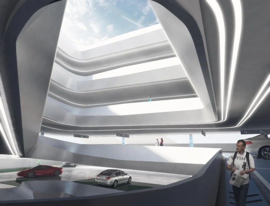 GWP丨东莞CBD示范性立体停车楼 建筑设计 丨中国广东-40