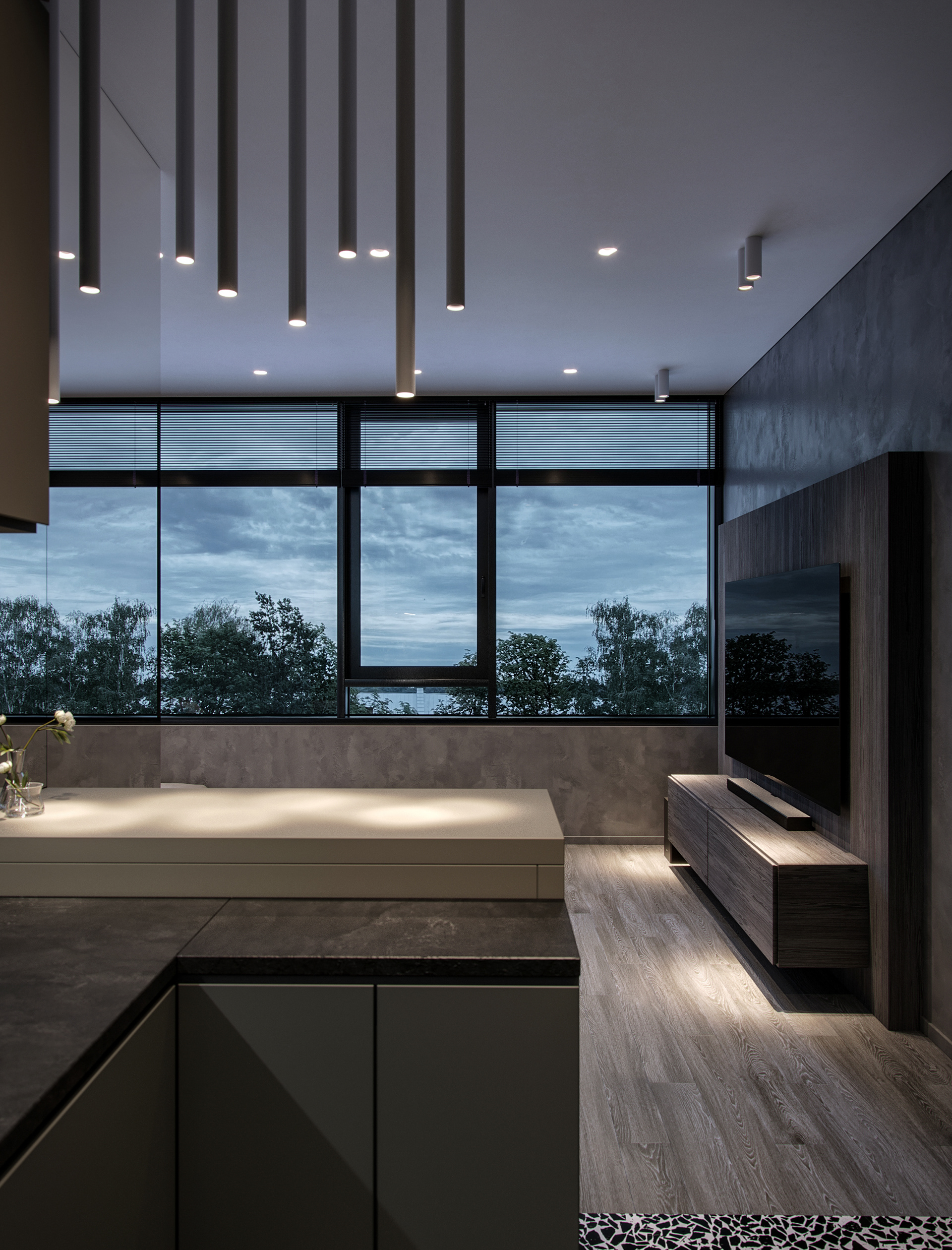 GREY TONES IN THE CAVE / CGI Visualizations-6