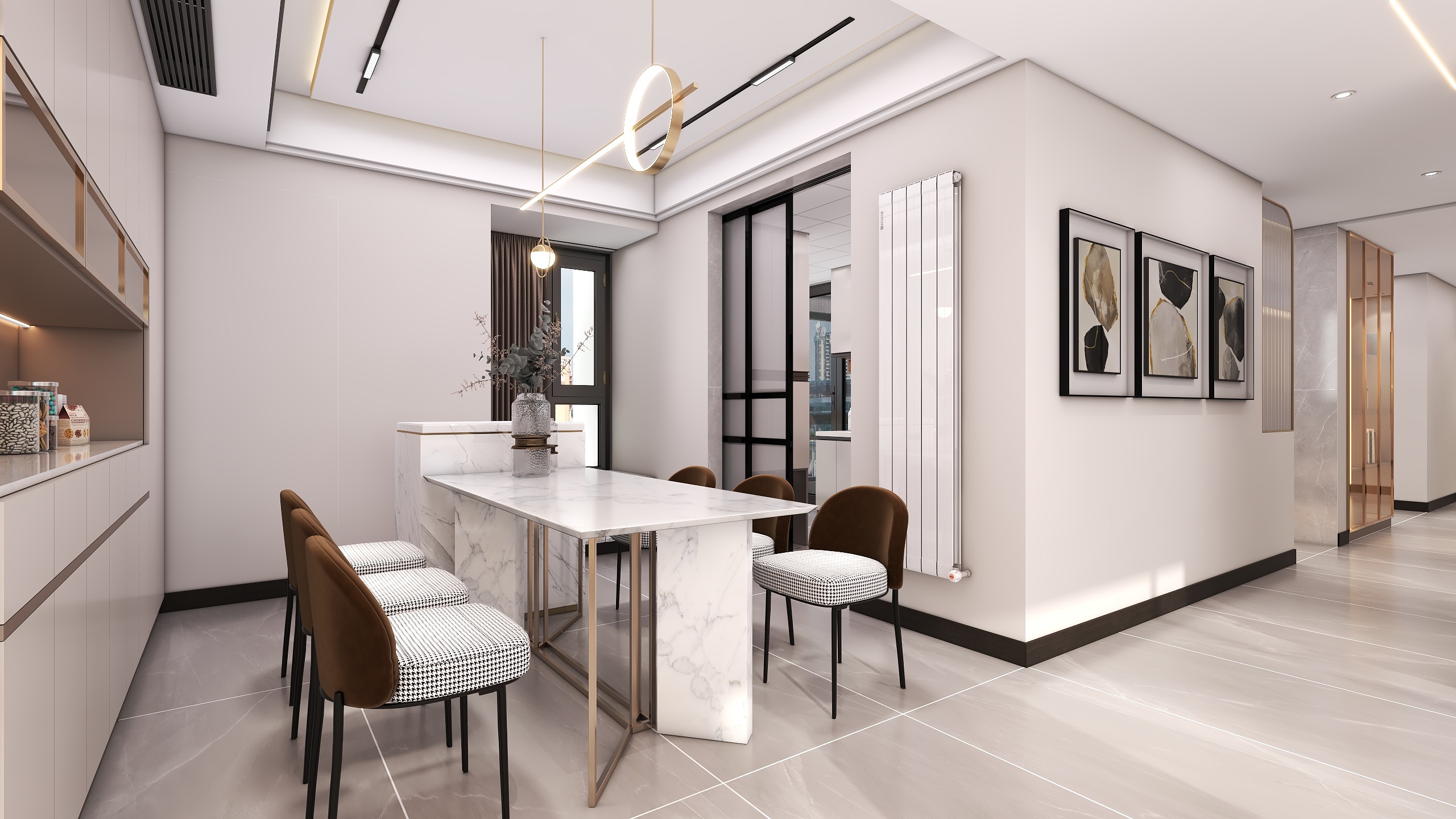 四川成都望江水岸（161平方意式轻奢四居室）-26