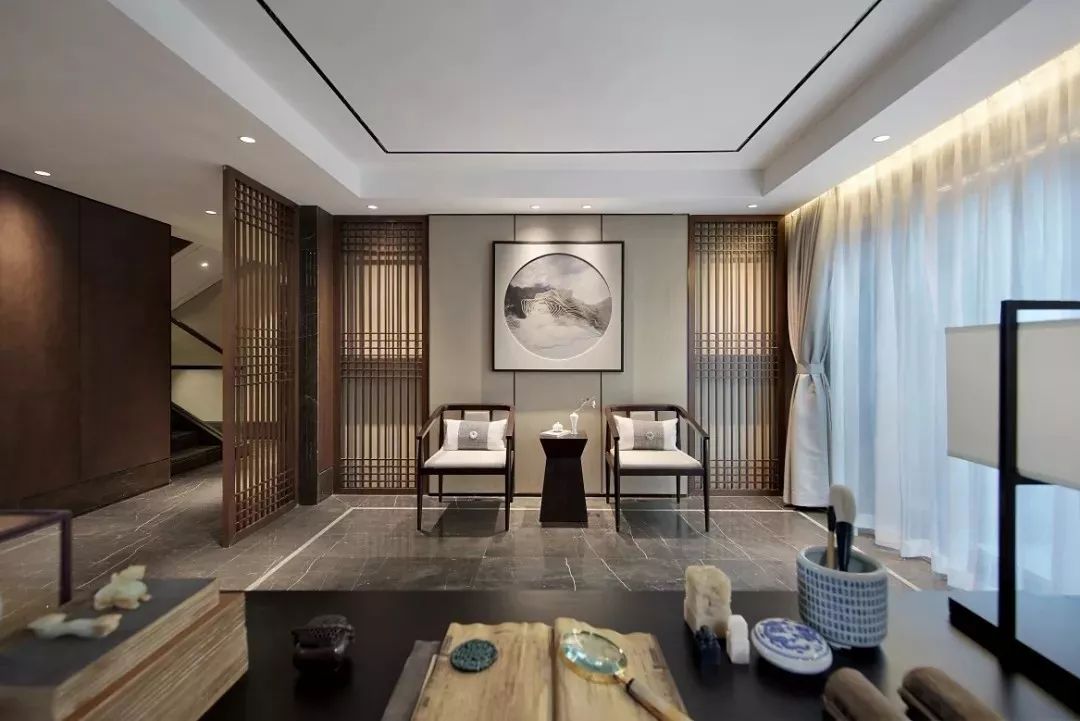 柳州冠亚宽庐别墅样板房 | 新中式独栋别墅设计典范-23