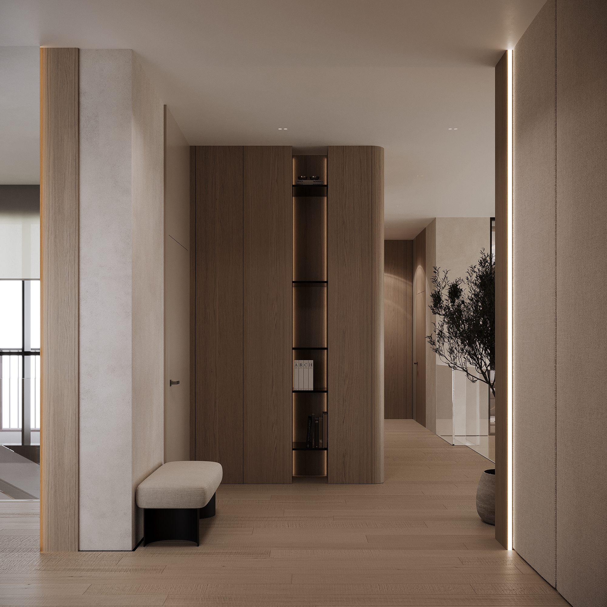 迪拜600平复式公寓可视化设计丨阿联酋迪拜-39