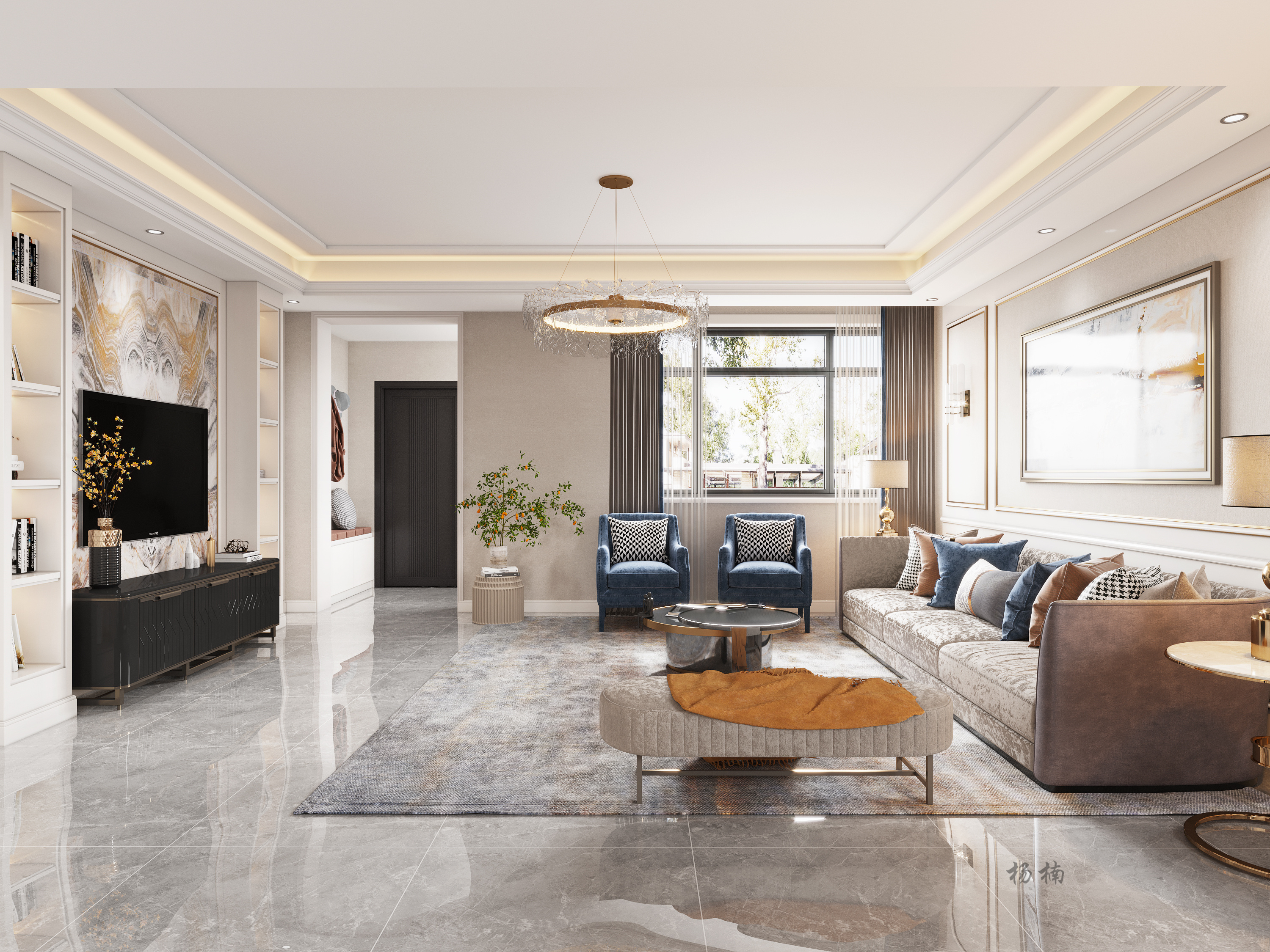 轻奢雅致空间设计-2