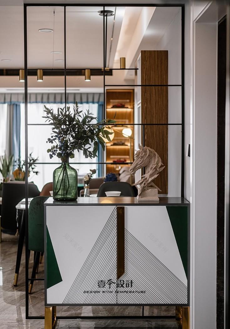 壹夲设计 | 平层住宅的现代时尚变身-7