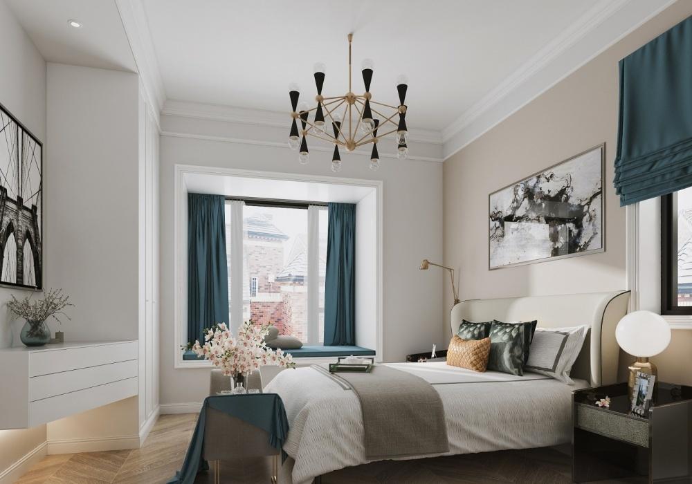 高级蓝的奢美空间，惊艳你的感官-8