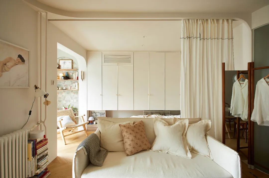 42㎡法式风情小户型设计丨中国北京-49