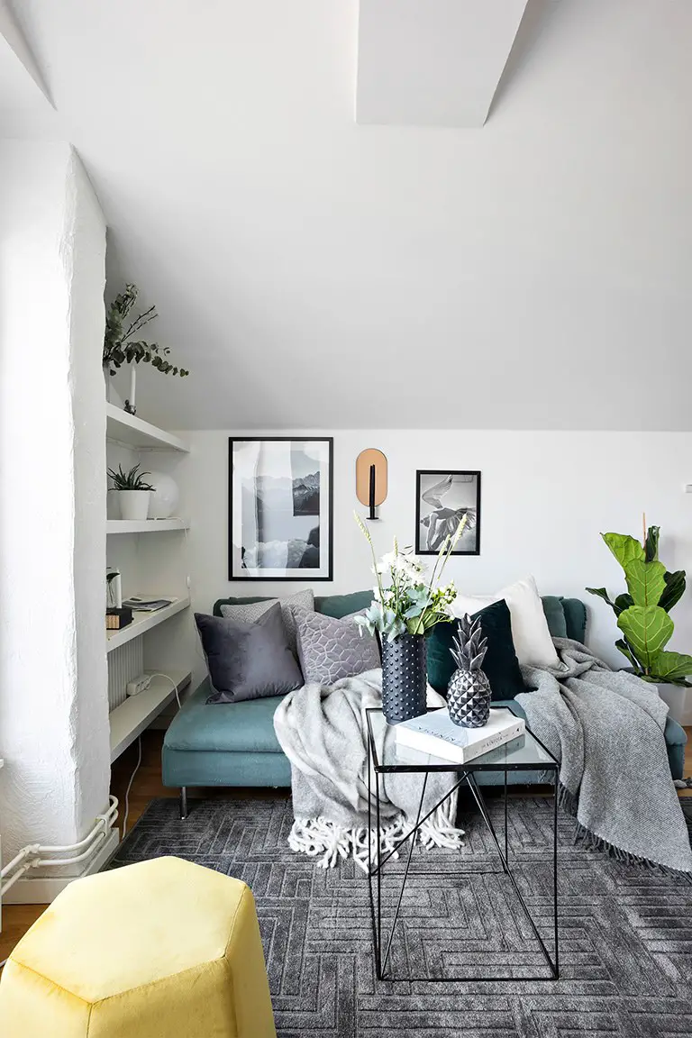 瑞典风情顶楼公寓，舒适温馨的都市栖息地-2