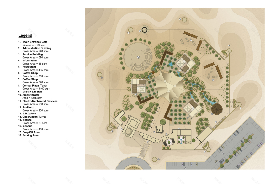 米斯克·阿尔·巴达耶尔度假胜地,沙漠营地丨阿联酋沙迦丨Wael AlMasri Planners & Architects-88