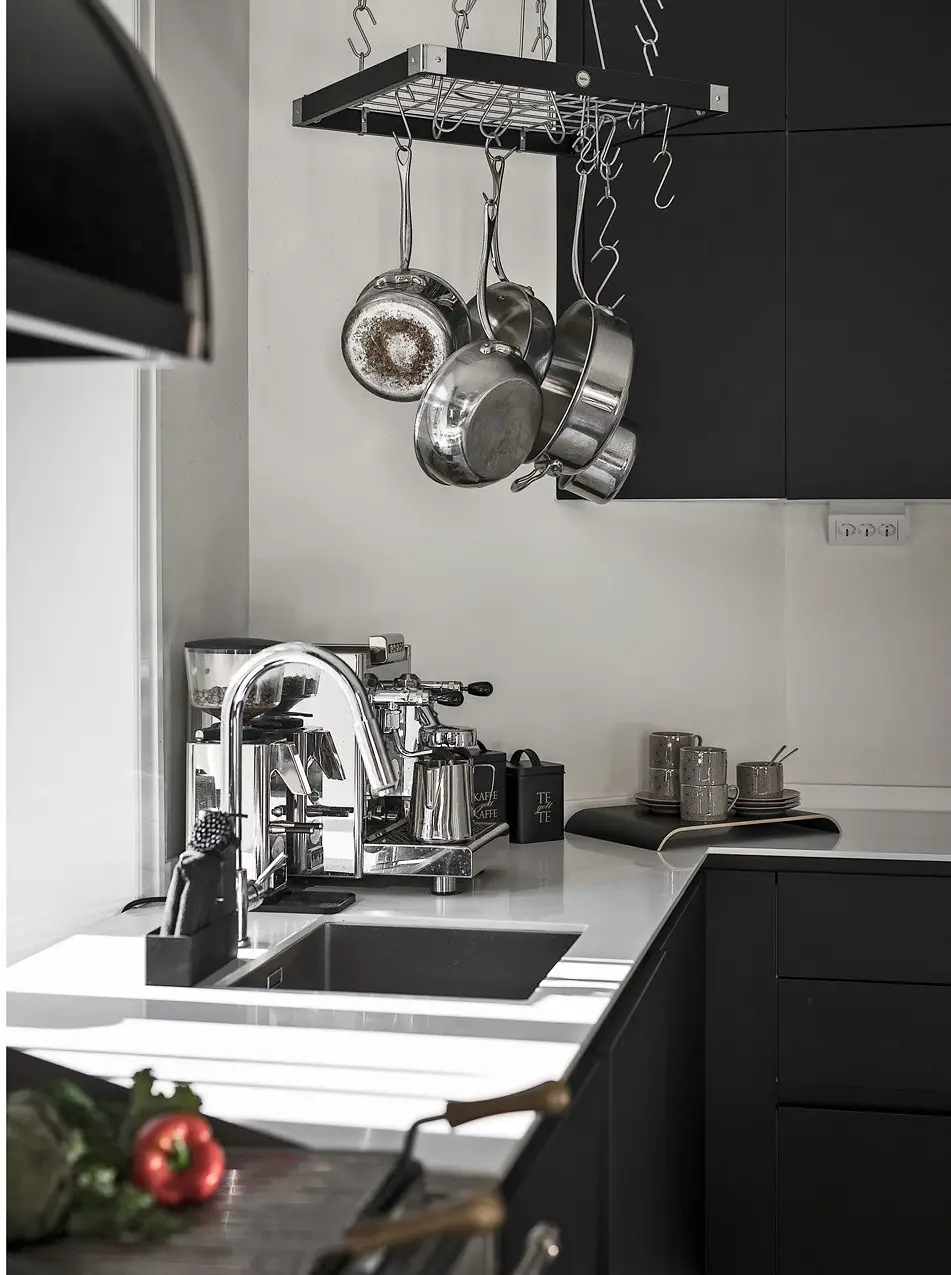 瑞典梦想公寓 | 豪华厨房，三倍生活空间-6