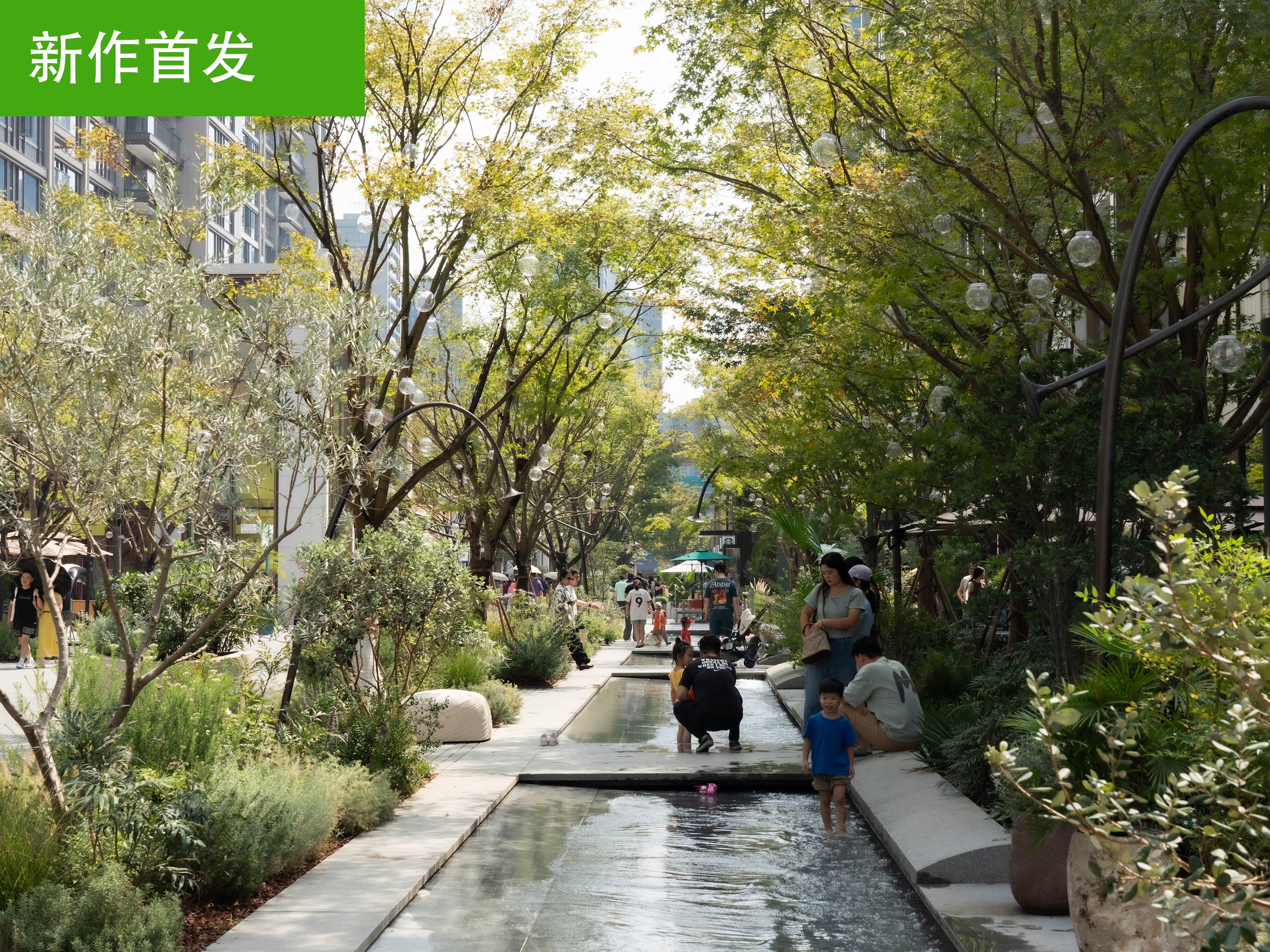 杭州亚奥万象天地景观提升:让自然回归，让生活回归 丨中国杭州丨风物营造-0