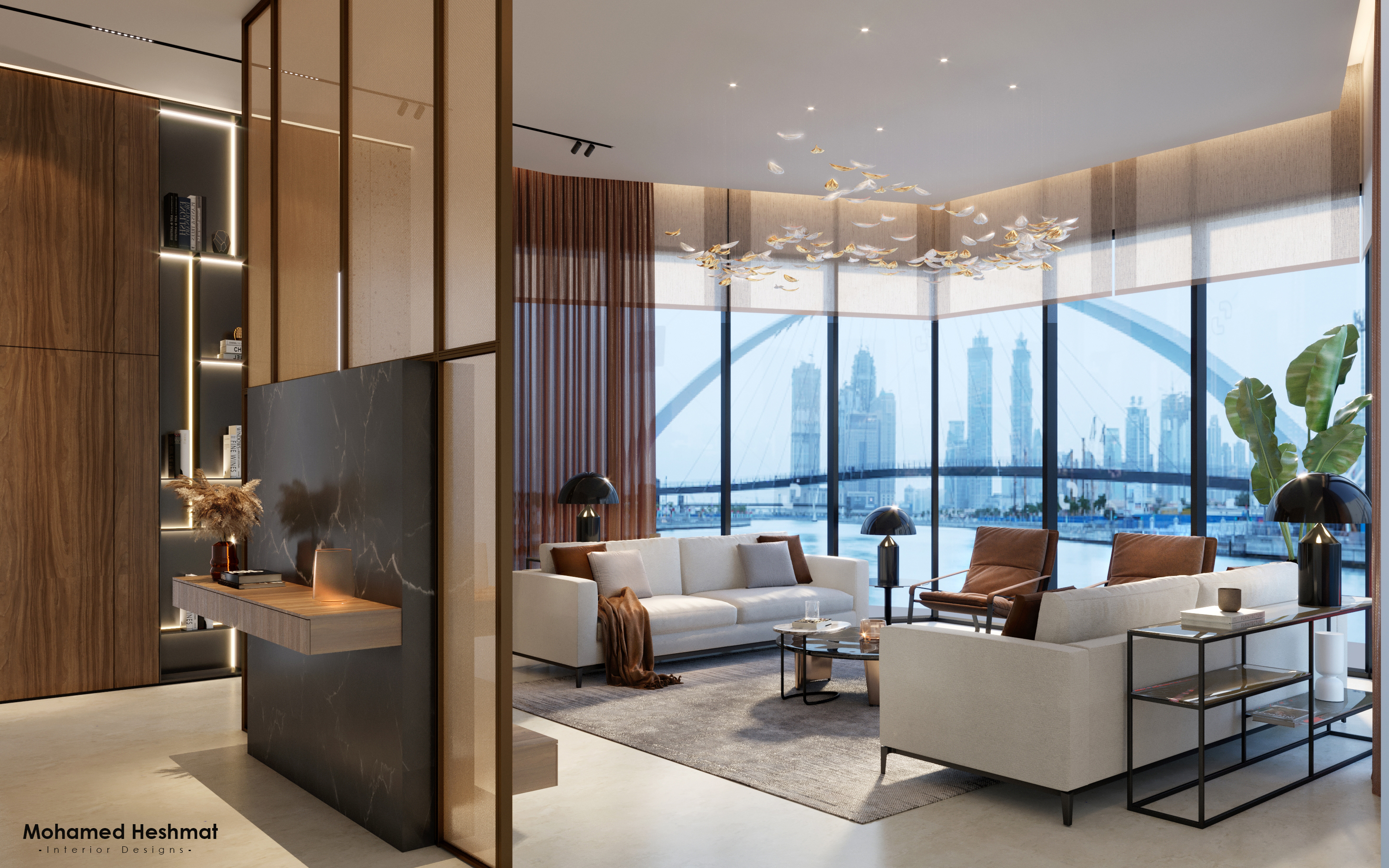 迪拜运河私人别墅丨阿联酋迪拜-7