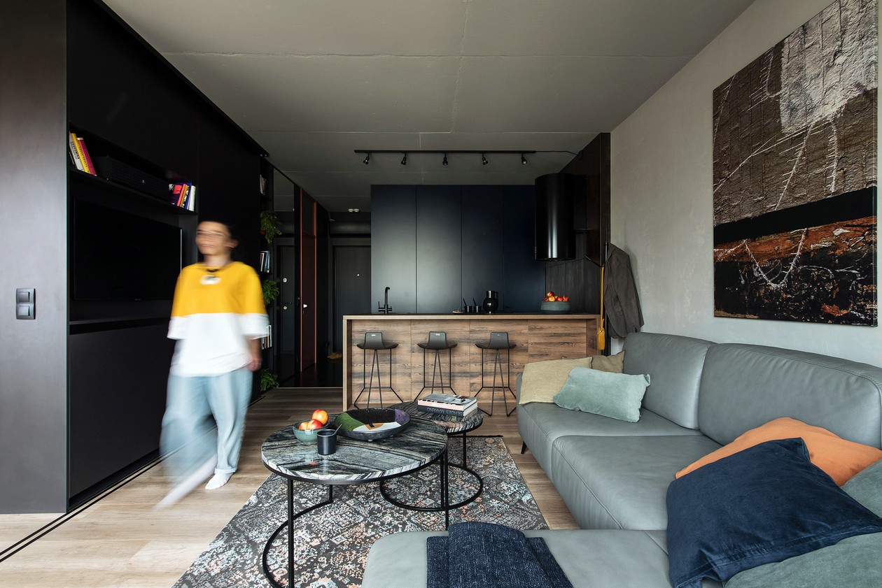 乌克兰基辅 工业风公寓-0