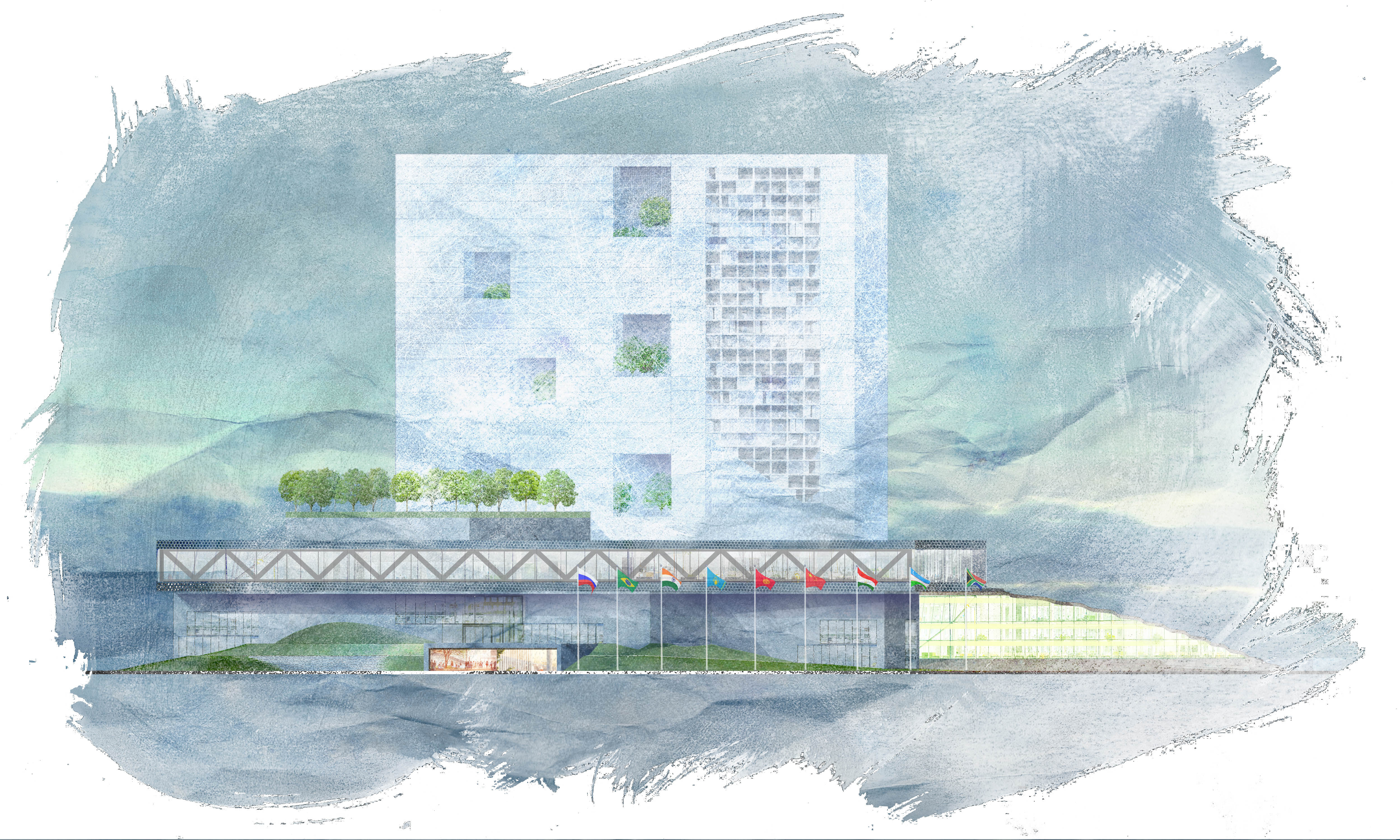 Chelyabinsk 城市 Miass 河滨总体规划-19