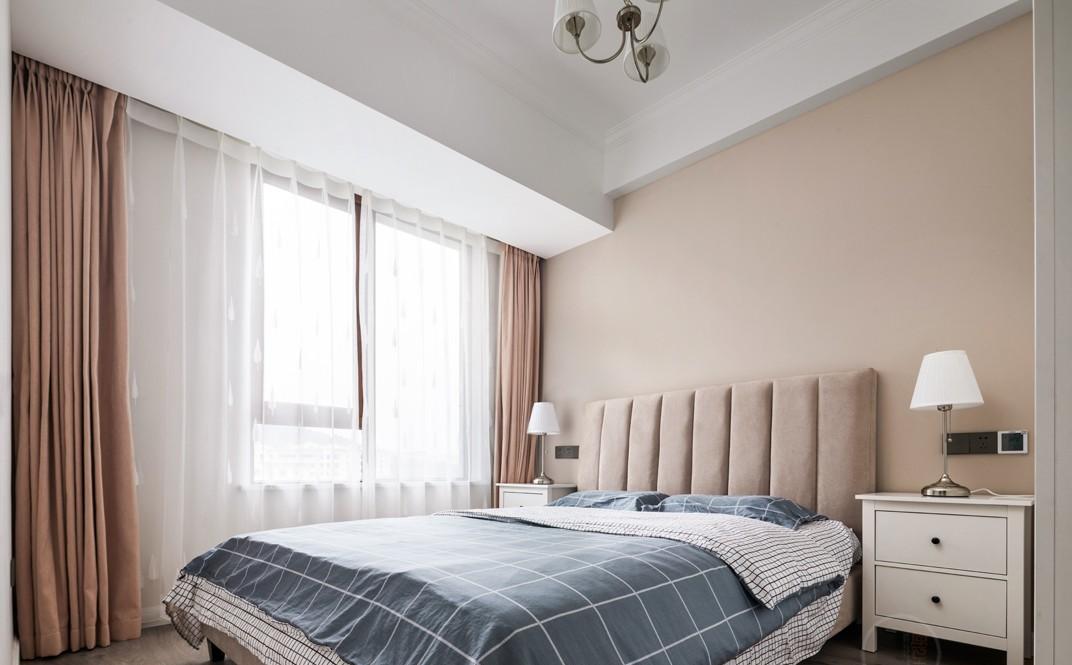 薄荷夏日,书柜壁炉打造清雅空间-13