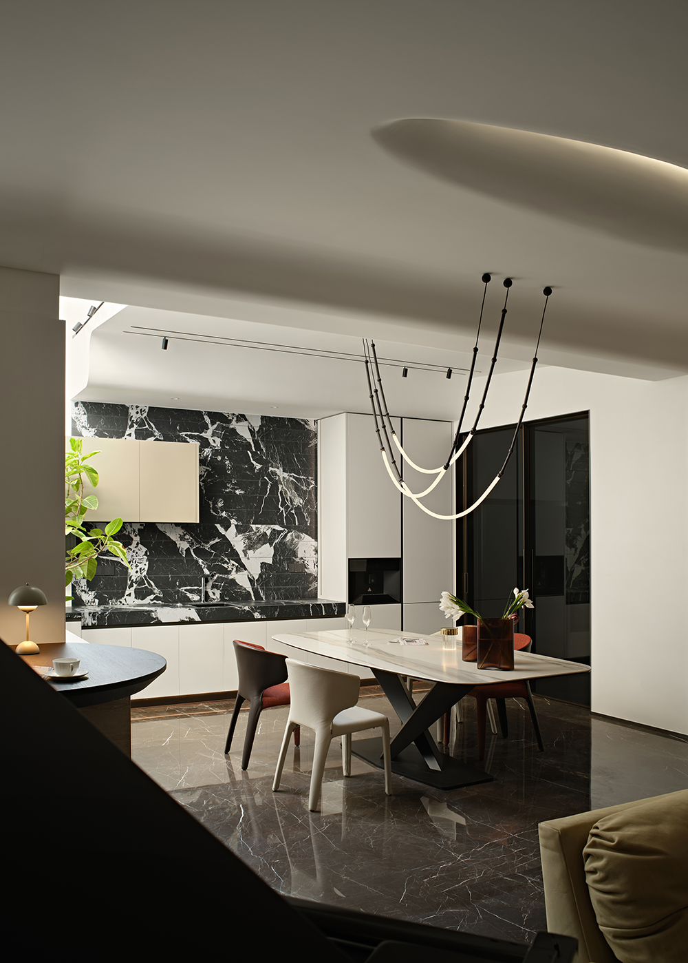 SKH观享际丨南京536㎡简约别墅丨中国南京丨观享际SKH室内设计-14