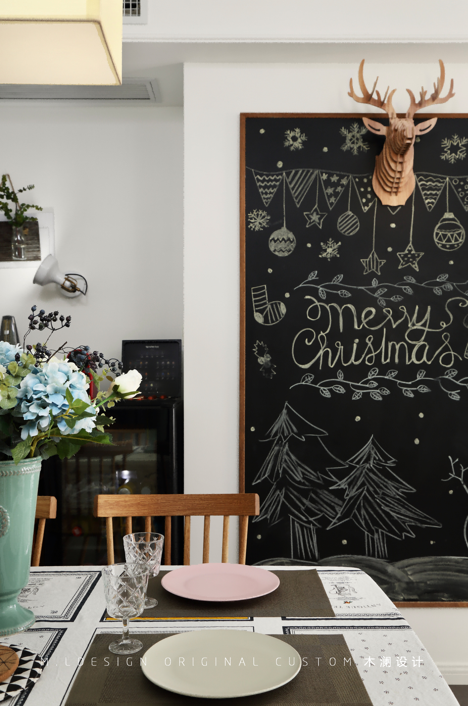 130㎡北欧风三口之家-20