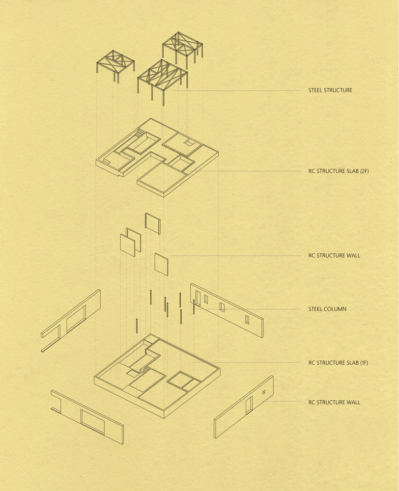 韩式小屋变身城市迷宫丨韩国-30