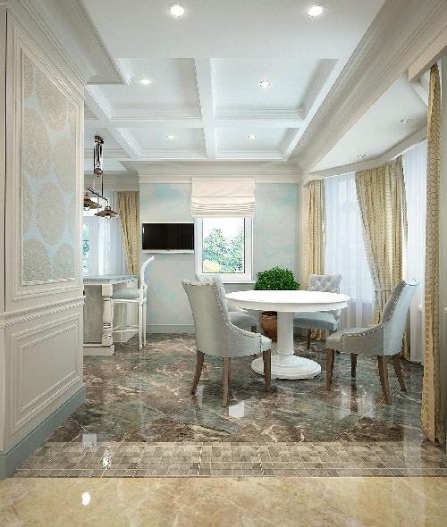 240㎡“Лесная пристань 2”别墅室内设计项目-19