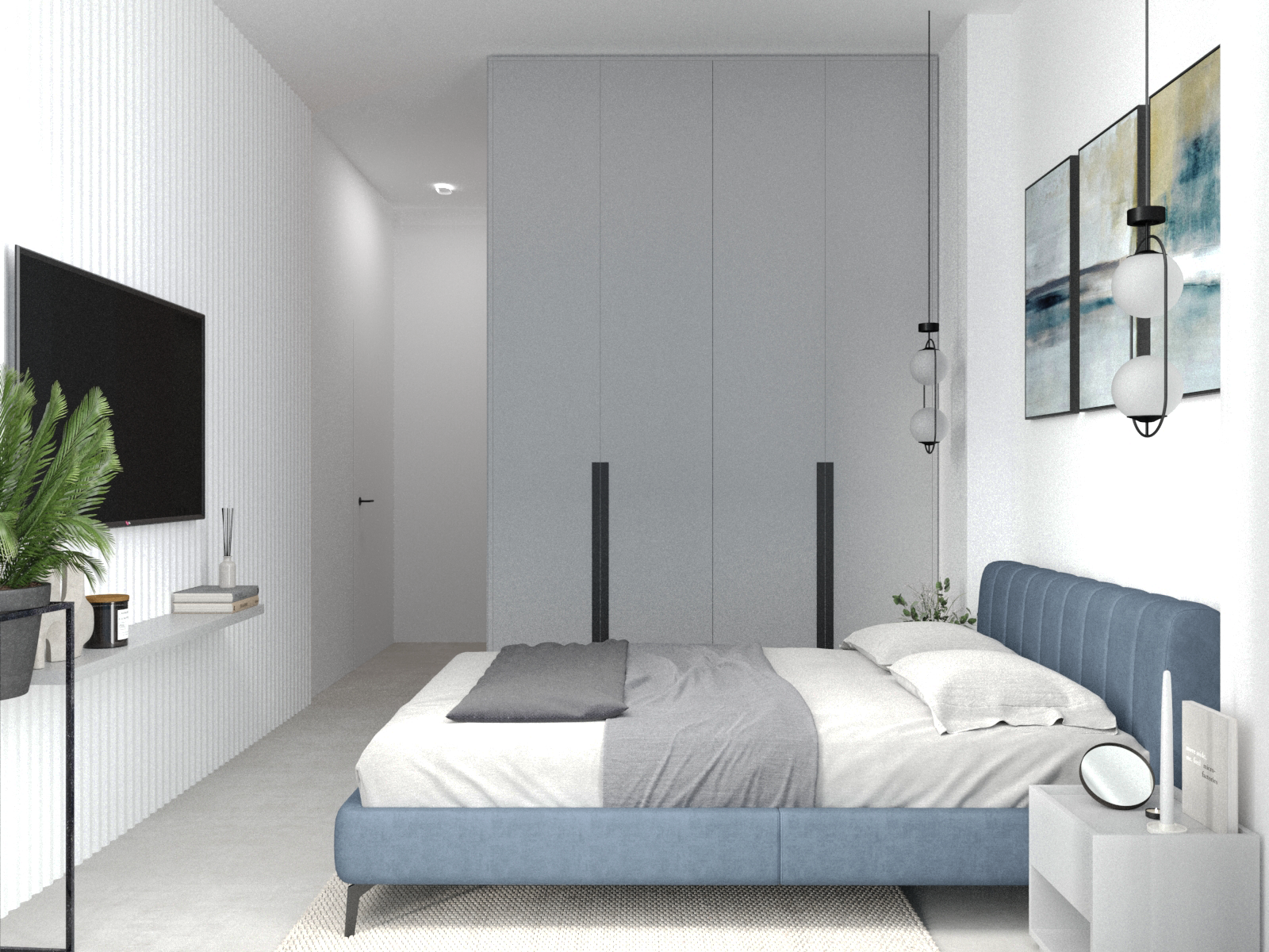 塞浦路斯卧室设计丨sartakova_-6