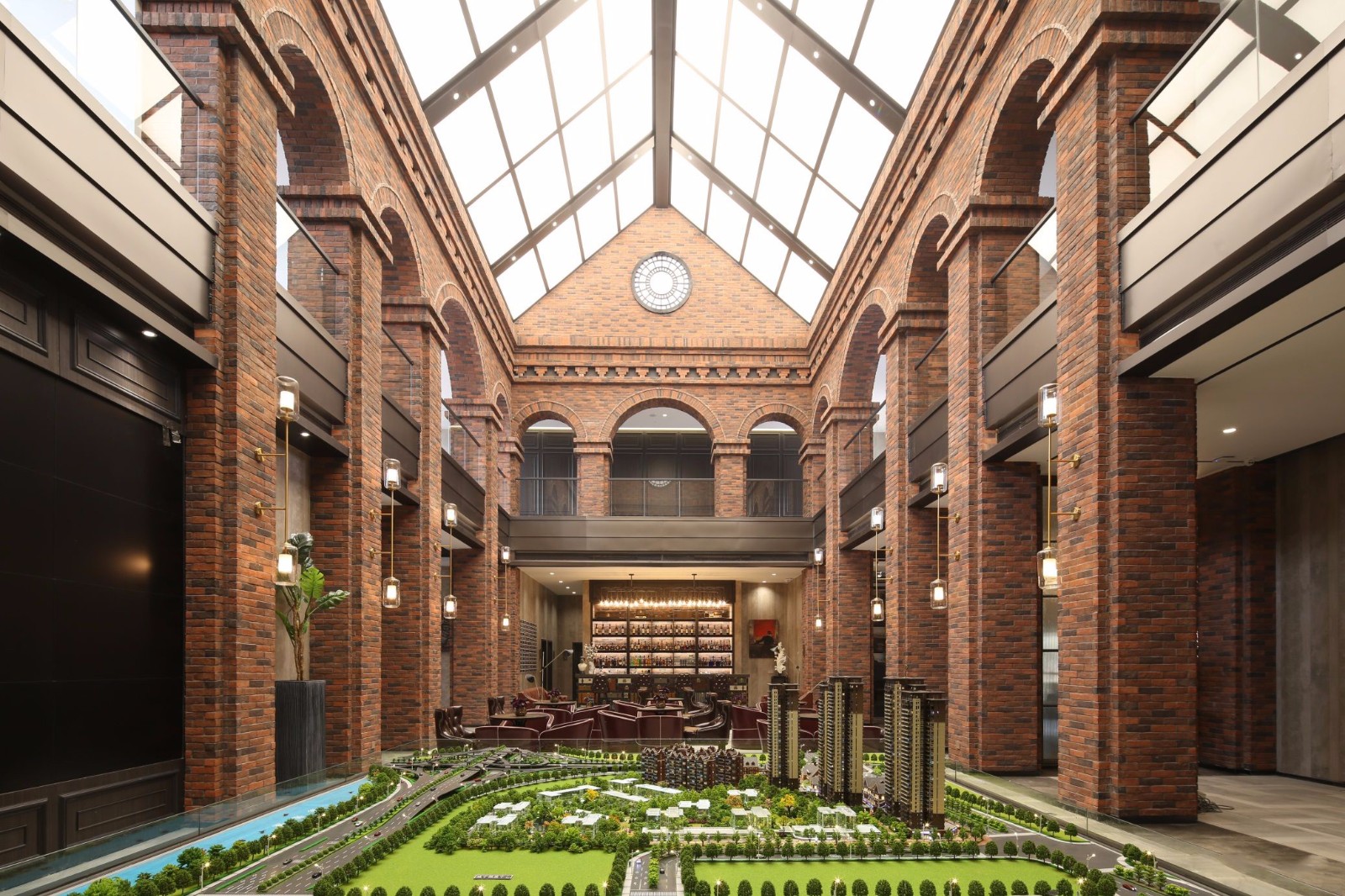 广西南宁万科公园里售楼中心-3